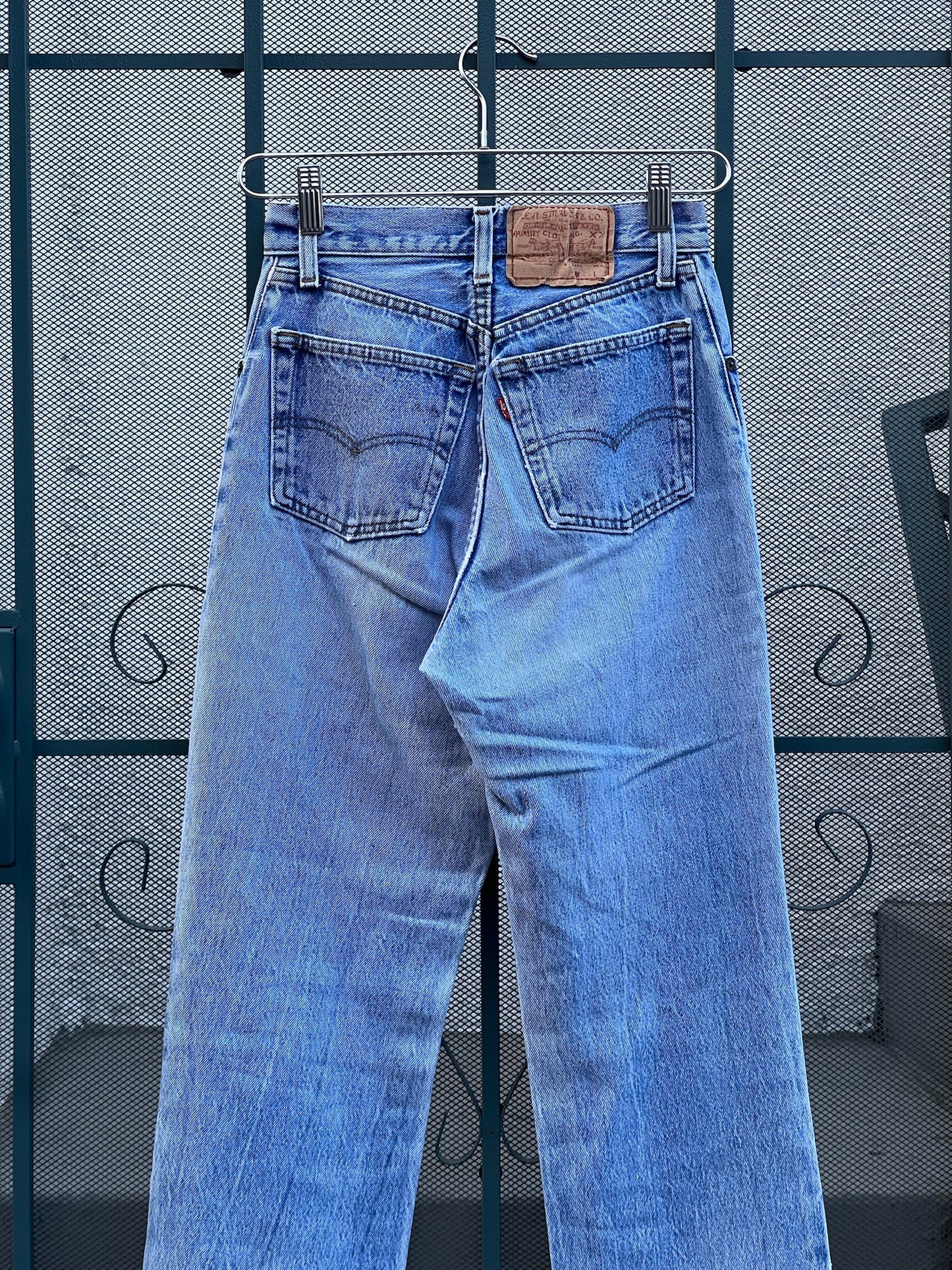 80s Levi's light wash 501s