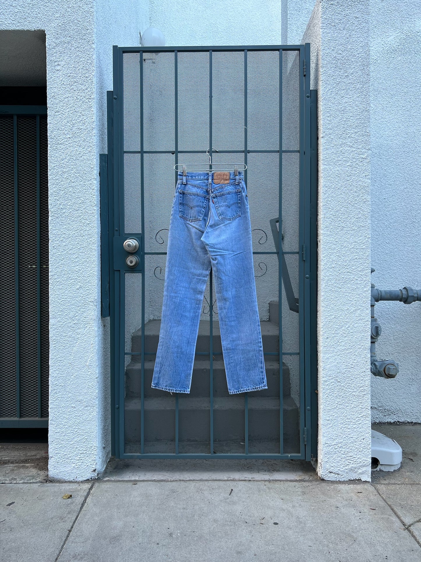 80s Levi's light wash 501s