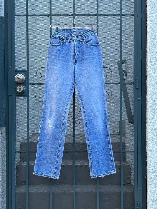 80s Levi's light wash 501s