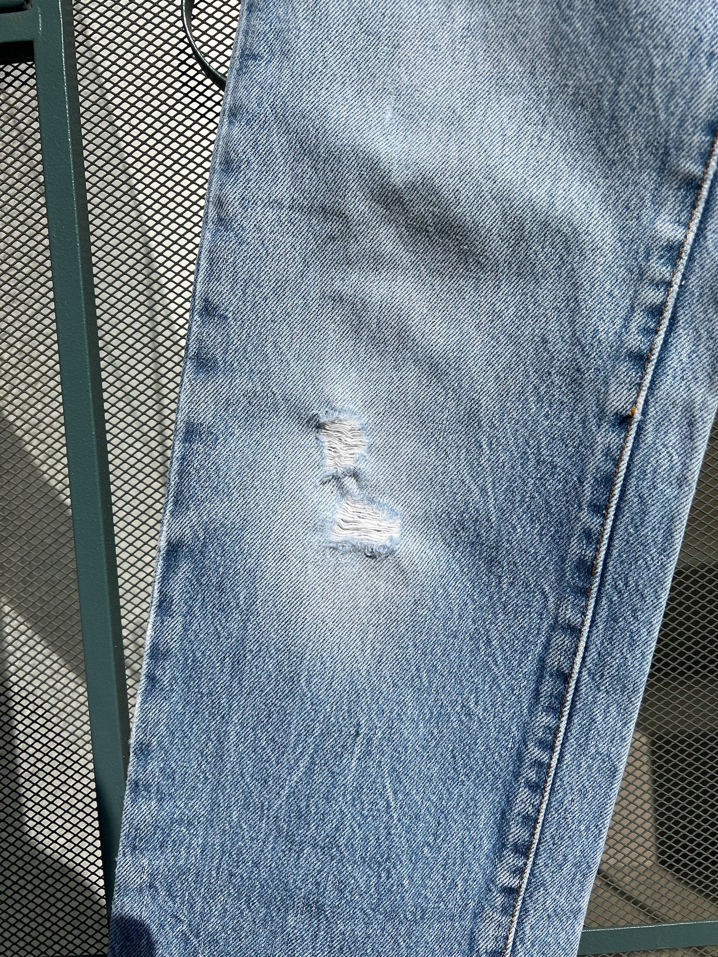 80s Levi's light wash 501s