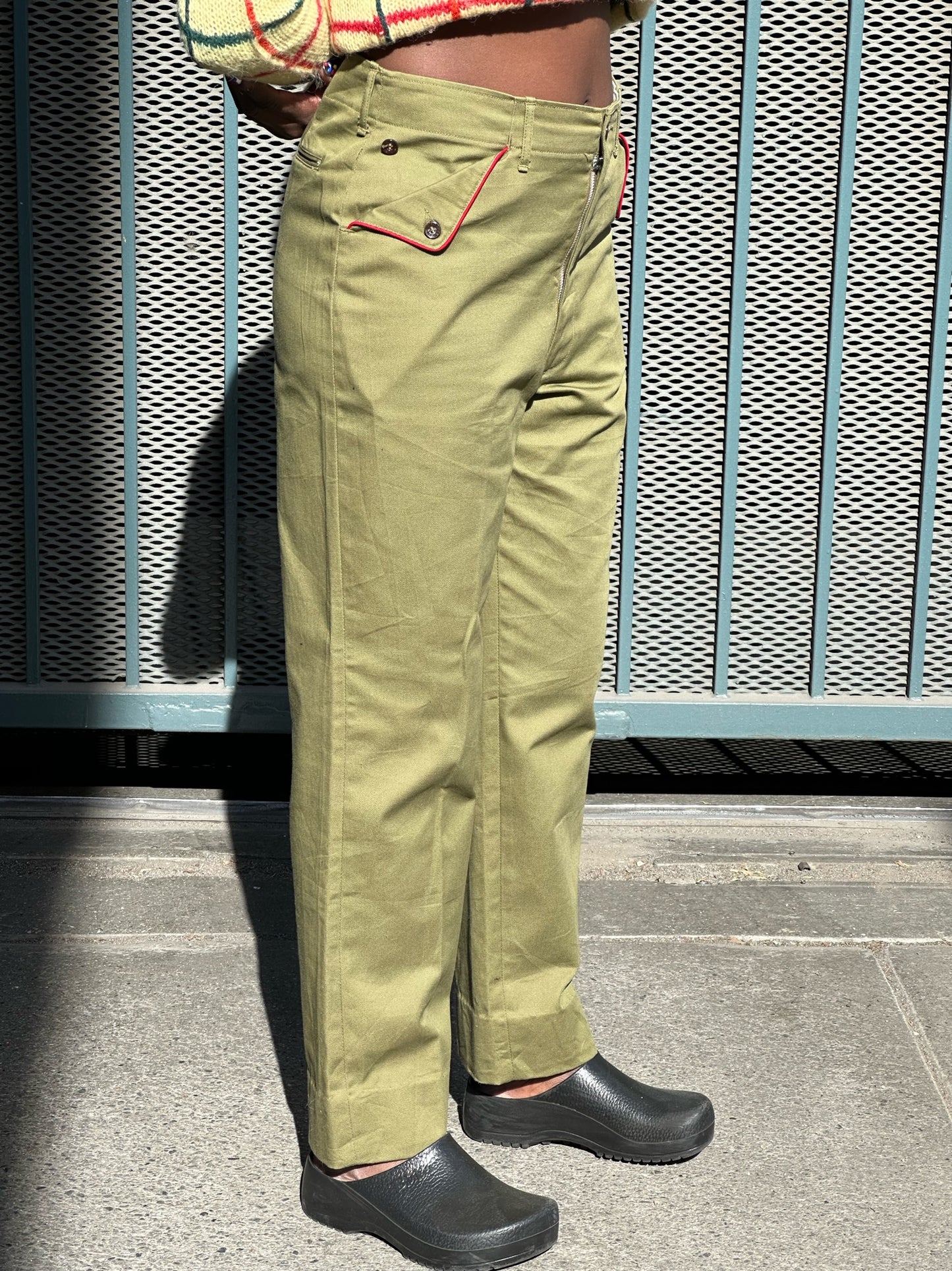 50s/60s Boyscouts of America green trousers