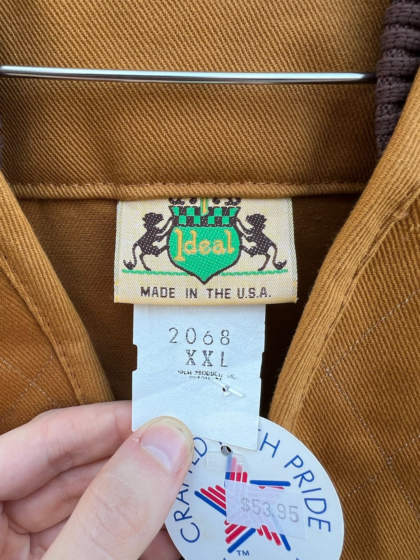 Y2K Ideal tan game hunting vest