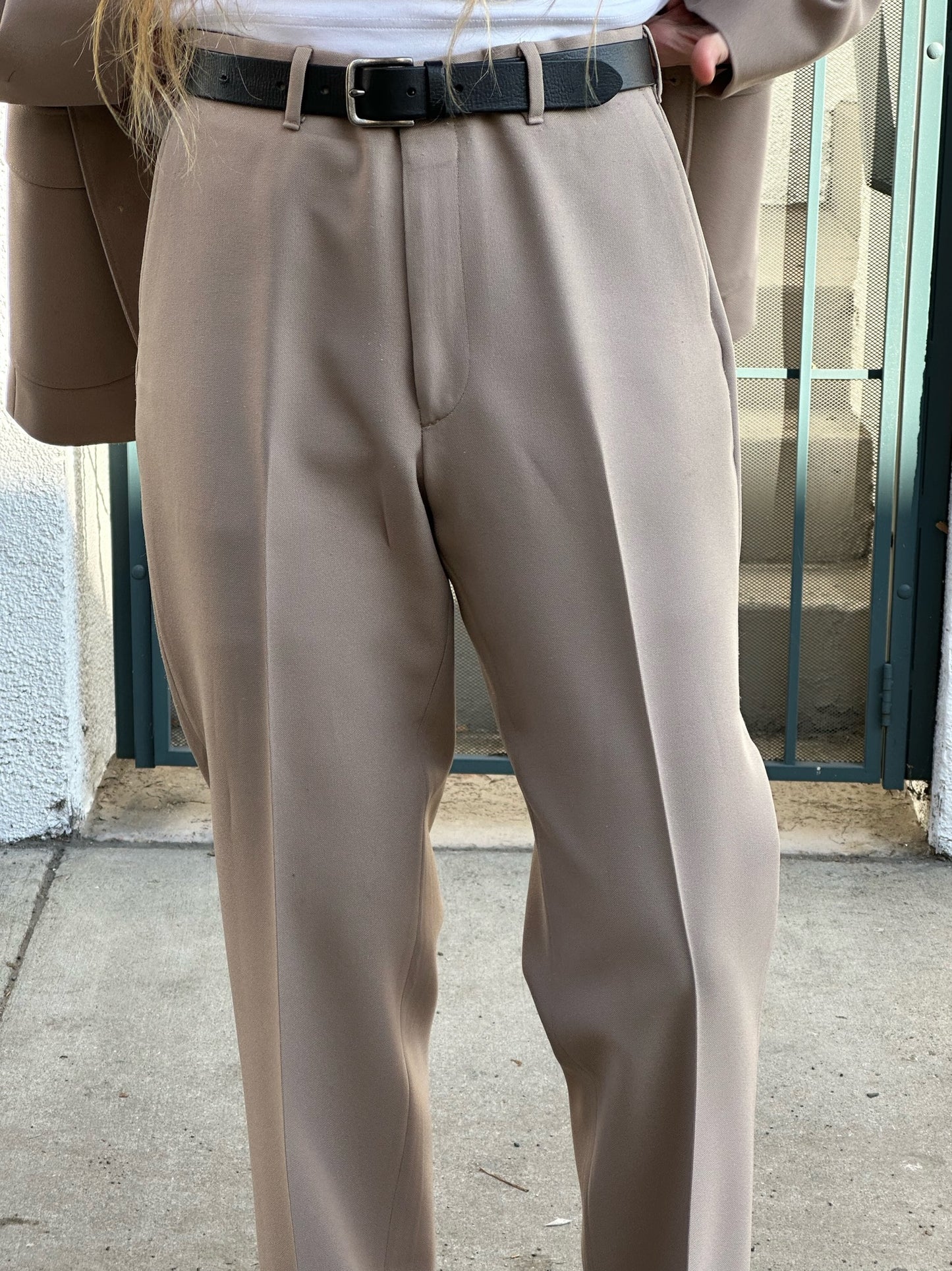 90s Towncraft tan suit