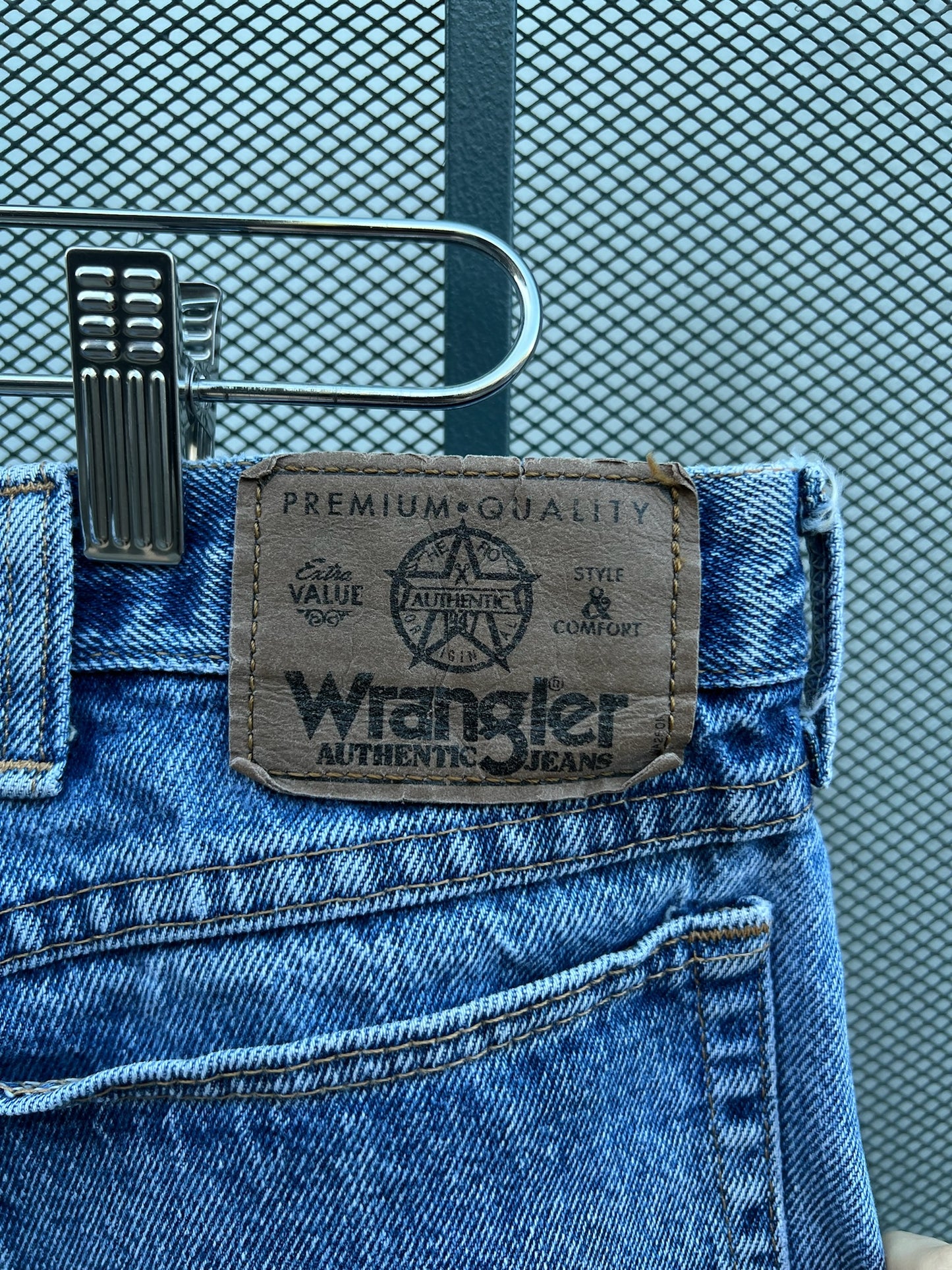 90s Wrangler relaxed tapered denim