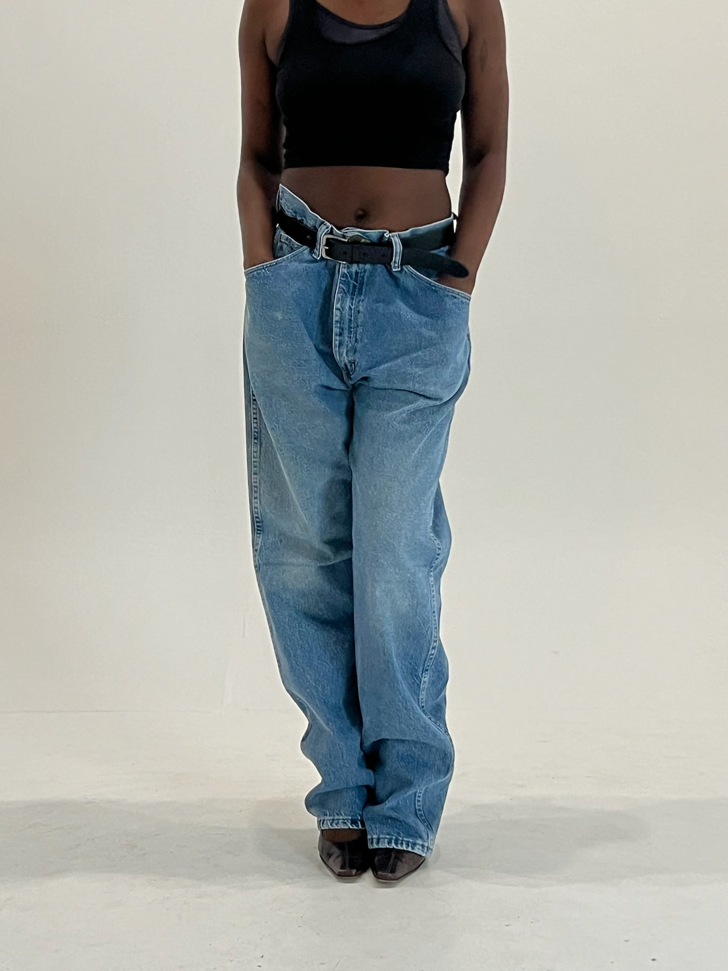 Y2K Wrangler relaxed fit denim