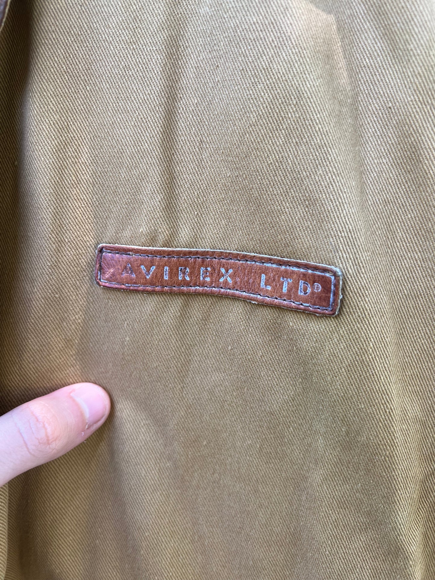 1990 Avirex Type A-2 USAF Military Commemoration Jacket