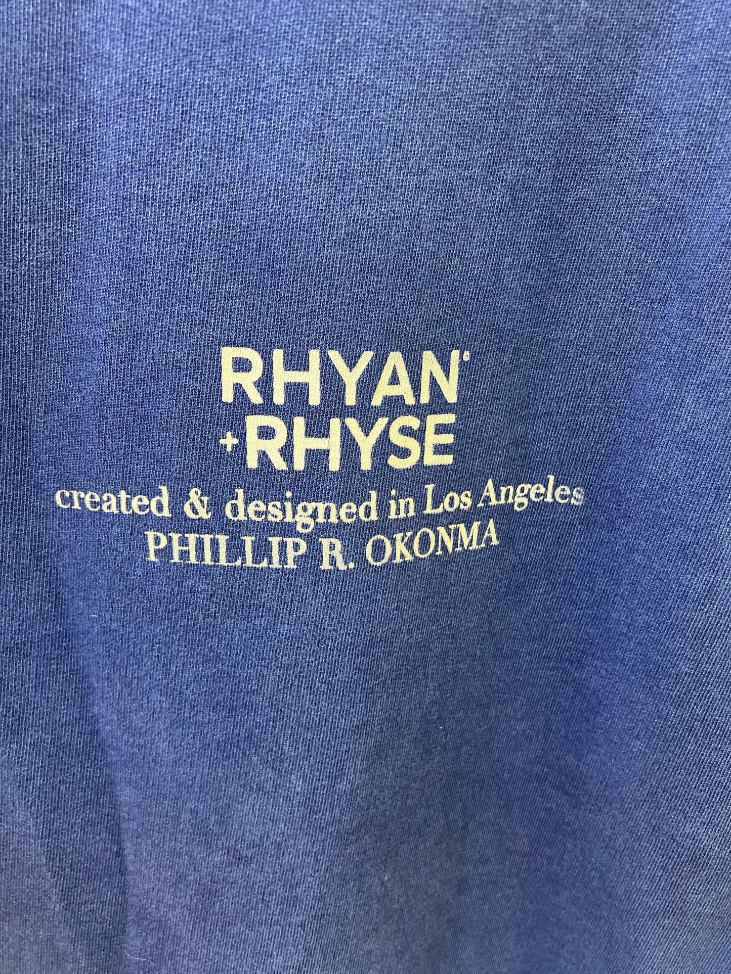 Rhyan Rhyse "Go Play Outside" navy short sleeve sweatshirt