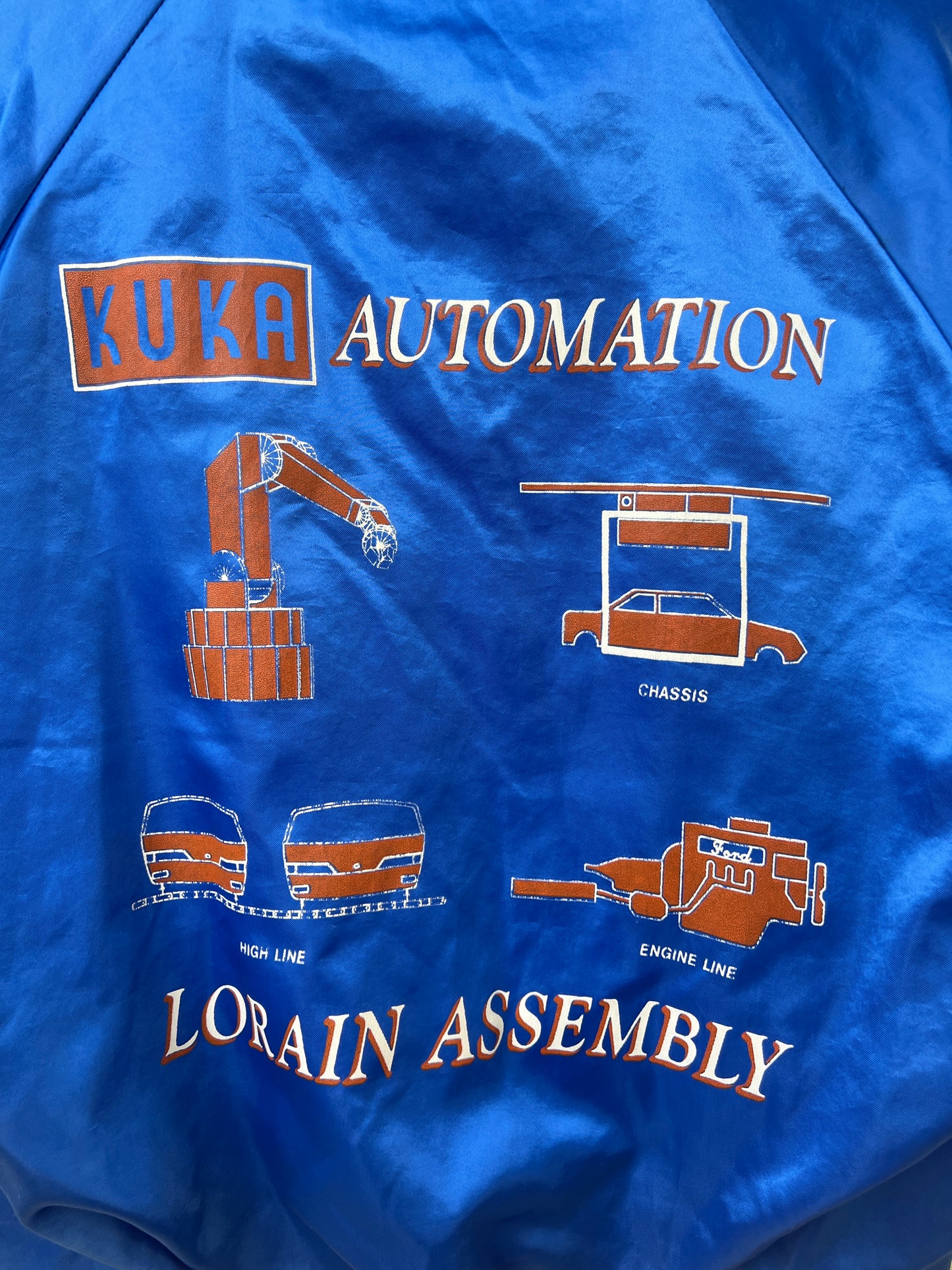 80s Kuka Automation for Ford Lorain Assembly Plant bomber jacket