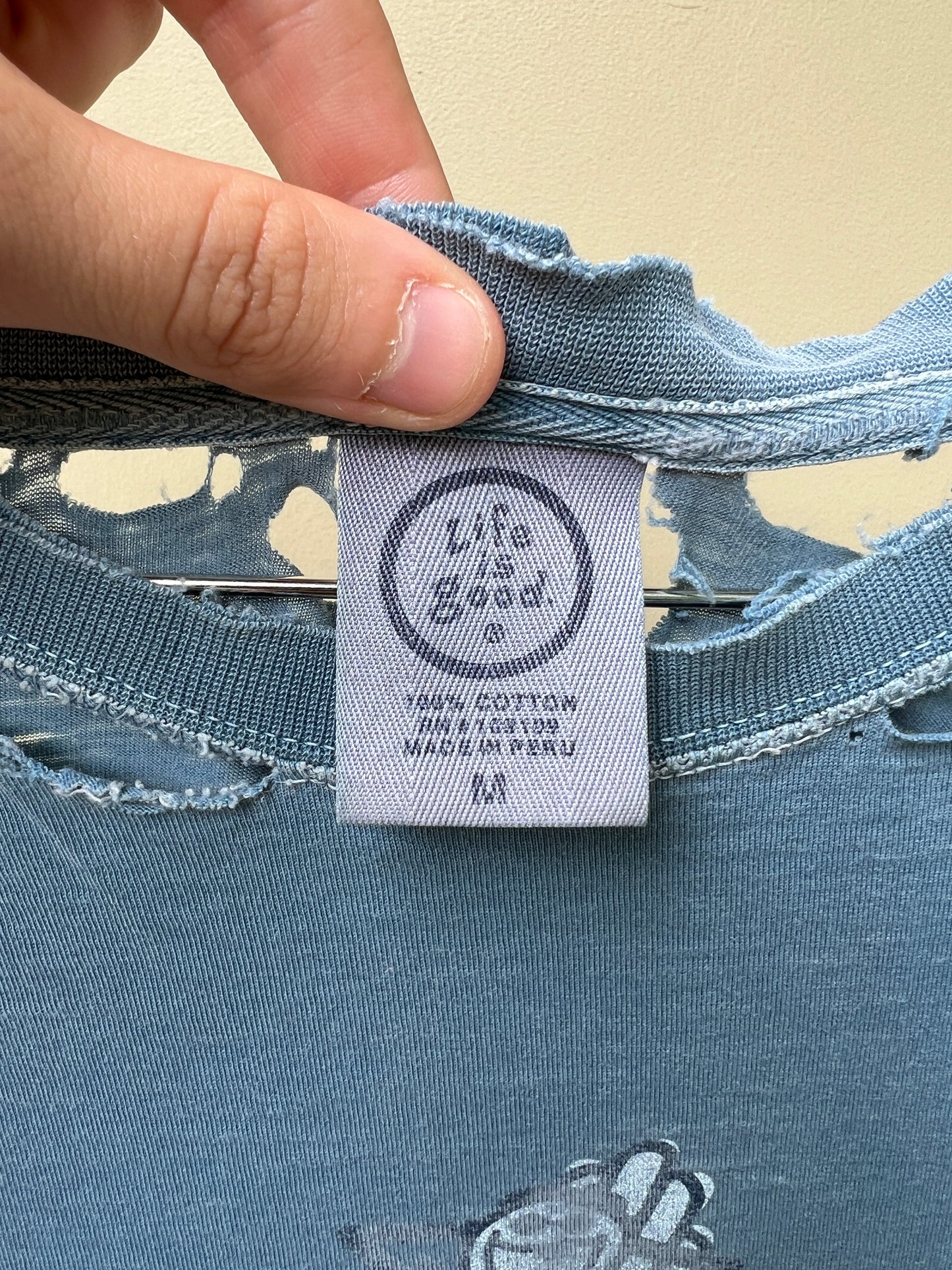 90s Life is Good distressed tee