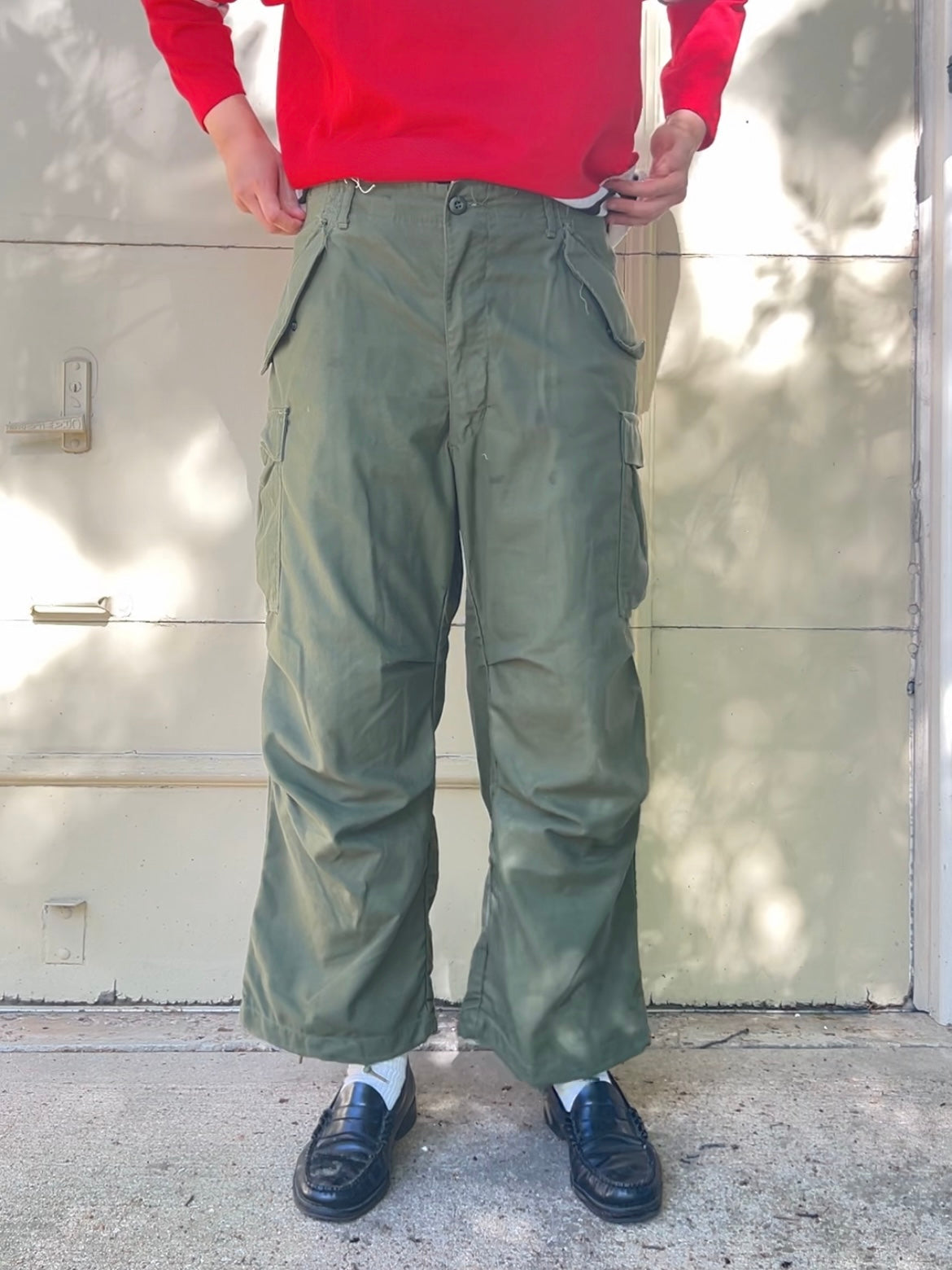 1967 US Army M-65 field cargo trousers