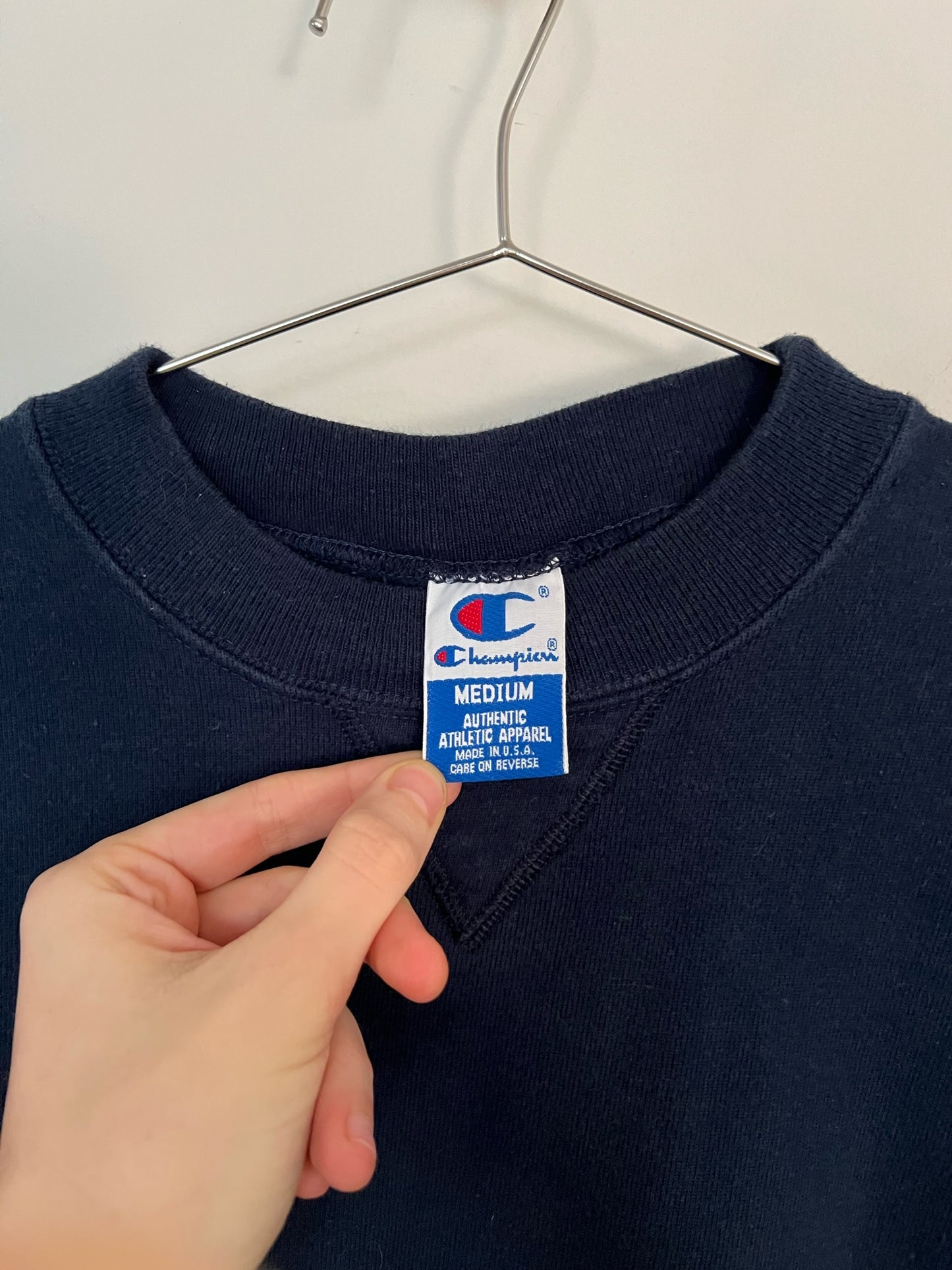 90s Champion navy sweatshirt