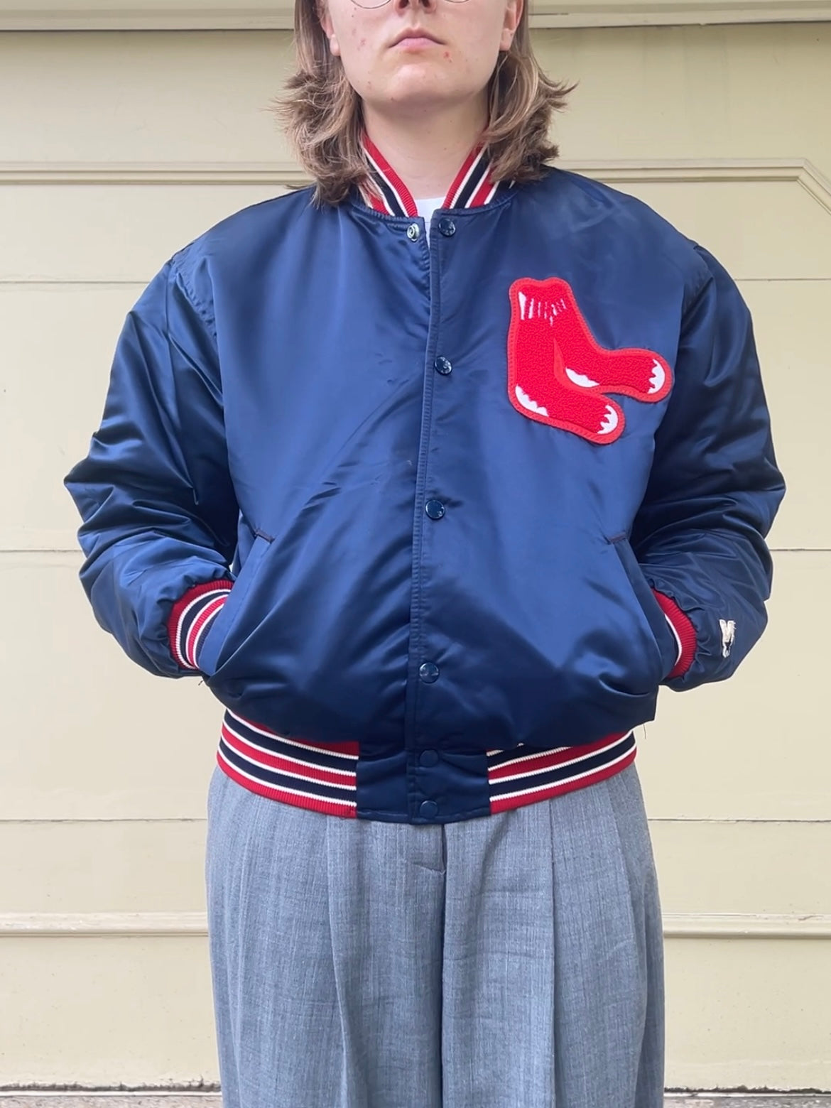 80s Starter Authentic Diamond Collection Boston Red Sox jacket