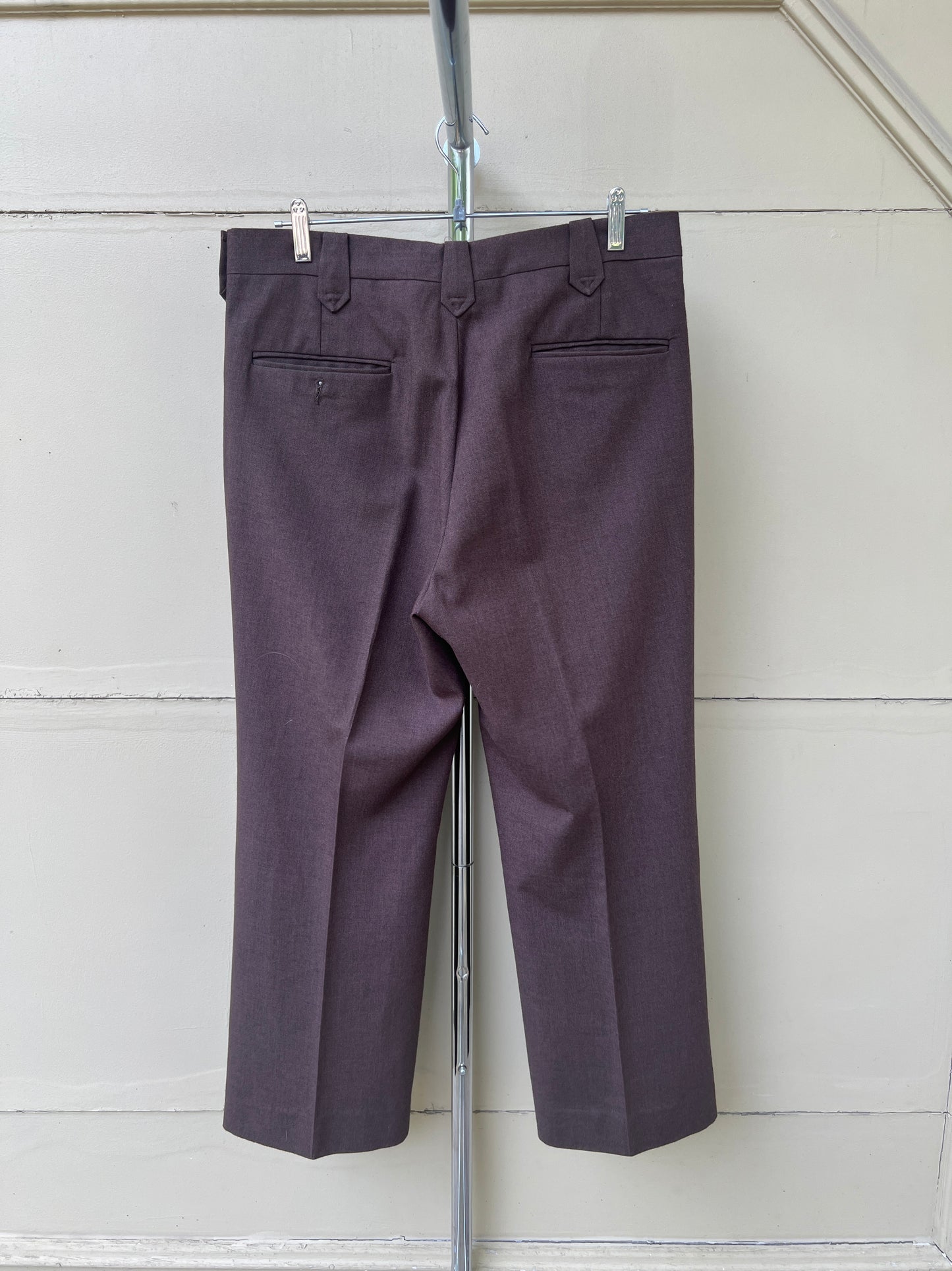 70s Sheplers brown western trousers