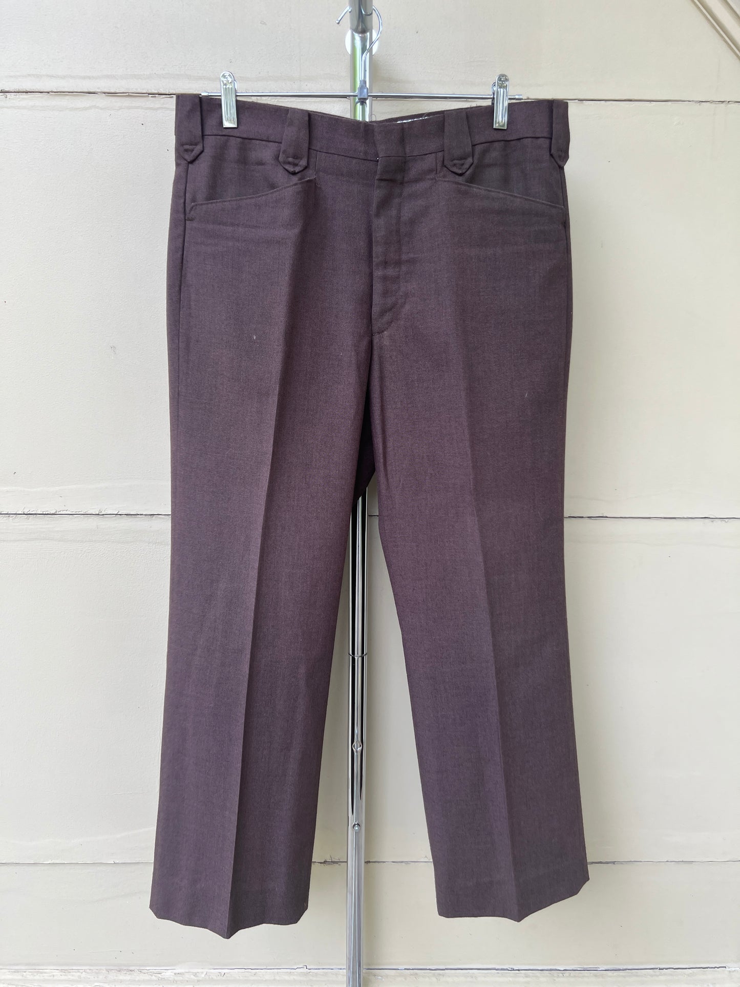 70s Sheplers brown western trousers