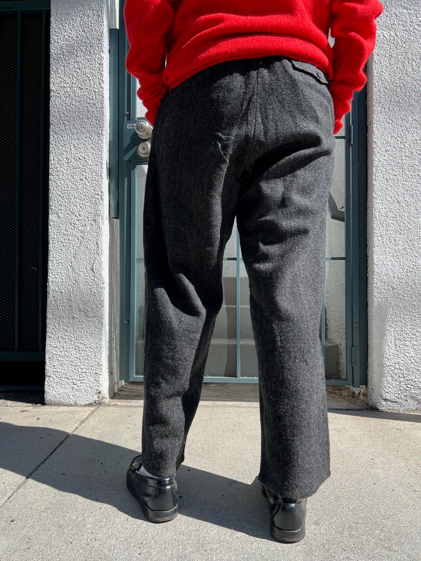 60s/70s Woolrich gray wool trousers