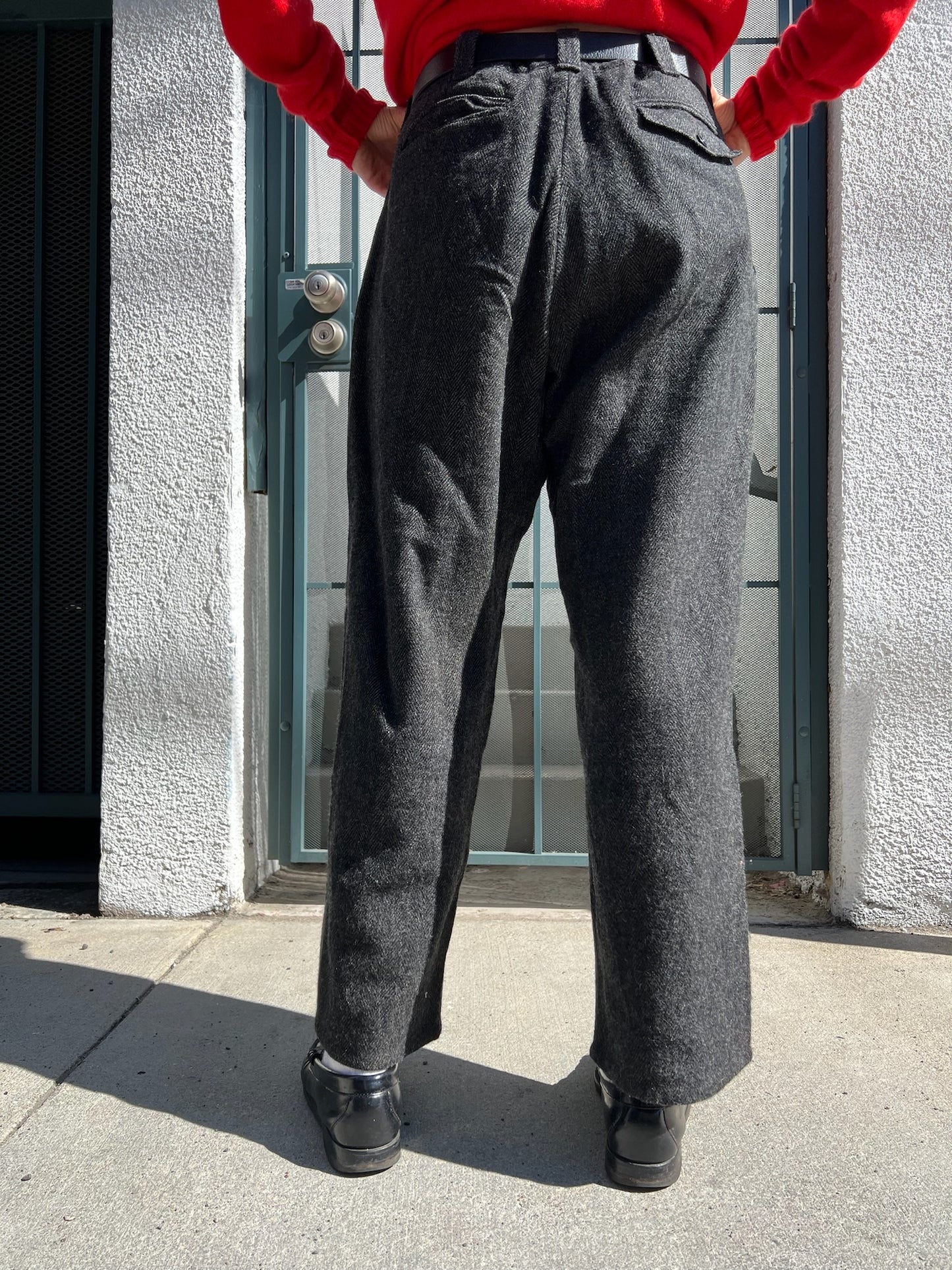 60s/70s Woolrich gray wool trousers