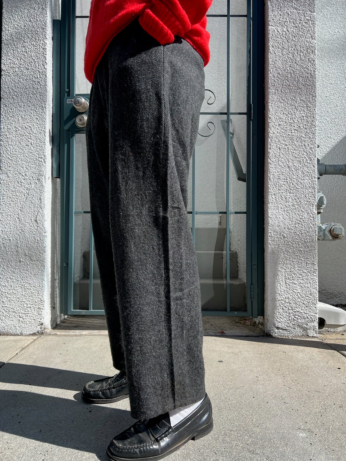 60s/70s Woolrich gray wool trousers